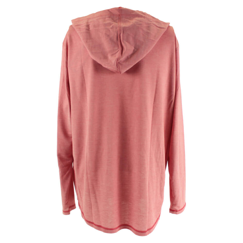 Long Sleeve “Butter” Hoodie, Crimson Red